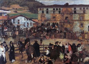 Bullfight in Eibar