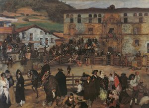 Bullfight in Éibar