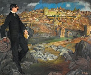 Portrait of Maurice Barrès by Ignacio Zuloaga y Zabaleta