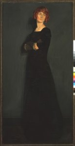 Portrait of Madame Malinowska by Ignacio Zuloaga y Zabaleta