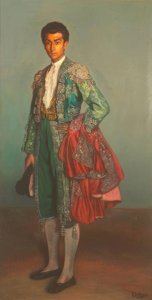 Portrait of the Bullfighter Rafael Albaicin by Ignacio Zuloaga y Zabaleta