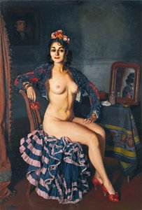 La Bella Oterito in Her Dressing Room, 1936