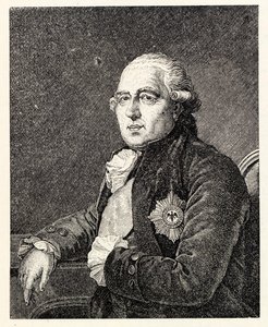 Portrait of Ewald Friedrich Graf von Hertzberg 1725-1795 by Ignaz Sebastian Klauber
