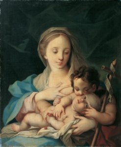 Mary with the Child and the Boy John
