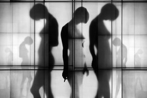 Abstract Shadow Figures