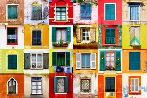 Colorful European Windows by Igor Shrayer