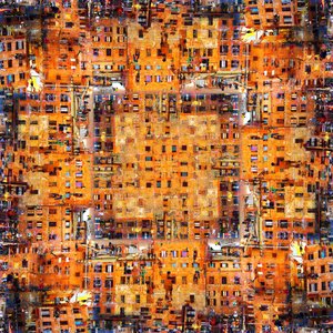 Dense Urban Mosaic by Igor Shrayer