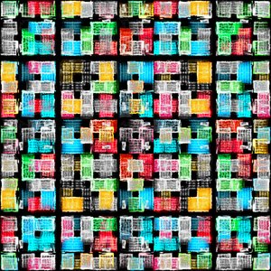 Vibrant Abstract Blocks by Igor Shrayer