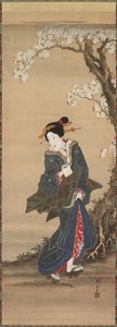 Courtesan by Ikeda Eisen