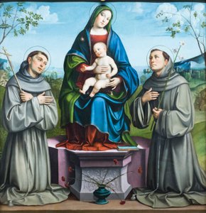Madonna and Child with St Francis of Assisi and St Anthony of Padua