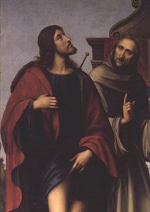 St. Roch (detail) by Il Francia