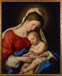 The Madonna with Sleeping Christ Child