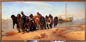 Barge haulers on the Volga