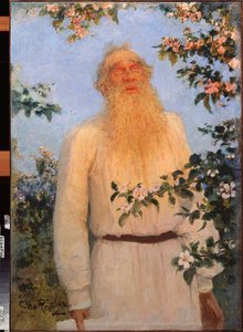 Portrait of the Author Lev Nikolayevich (Leo Tolstoy)