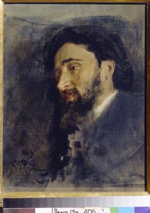 Portrait of the Author V. M. Garshin
