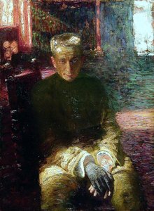 Portrait of Alexander Kerensky by Ilya Efimovich Repin
