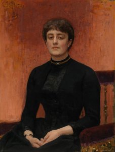 Portrait of the Artist Elizaveta Zvantseva by Ilya Efimovich Repin