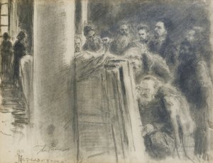 The Peredvizhniki Group by Ilya Efimovich Repin