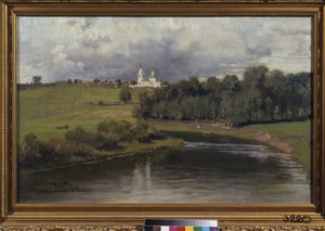 View of the Village Varvarino by Ilya Efimovich Repin