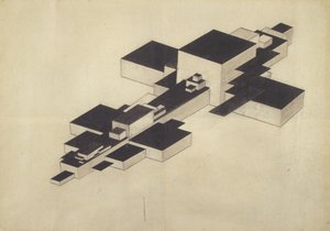 Design for Supremolet Suprematist Plane by Ilya Grigorevich Chashnik