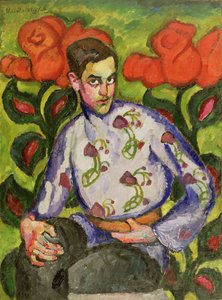 Portrait of a Boy in a Coloured Shirt