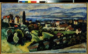 View of the Town of Nervi by Ilya Ivanovich Mashkov