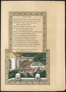 The Bear and the Gardener by Imam Bakhsh Lahori