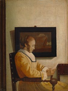A Young Woman Reading