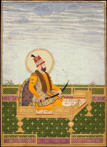 Portrait of Nader Shah by Indian Art