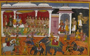 A Brahmin consults Rama about his son