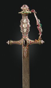 A Ceremonial Sword of the Nizam of Hyderabad by Indian School