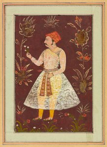 A Rajput Nobleman by Indian School