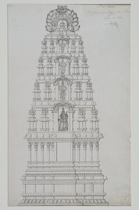 A five storey gopuram