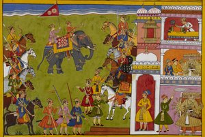 A Messenger Warns Ravana of the Gods
