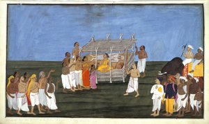 Brahmin Ceremony, Illustration from 