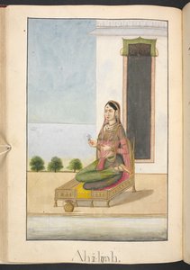 Ahalya, Wife of the Sage Gautama, Who Was Turned to a Stone by Indian School