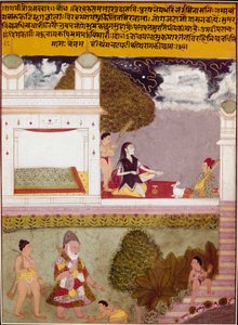 An Ascetic Listens to Music on the Terrace of a Palace (1760)