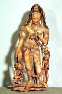Avalokitesvara figure, from Kashmir