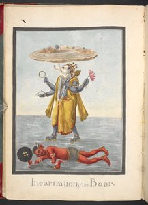Boar Incarnation, Varaha Avatara, Third Incarnation of Vishnu