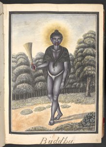 Buddha, ninth incarnation of Vishnu by Indian School