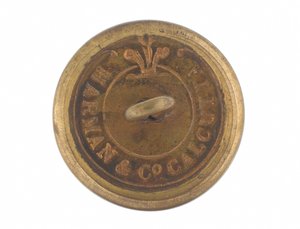 Button, 9th Regiment of Bengal Lancers, pre-1901 by Indian School