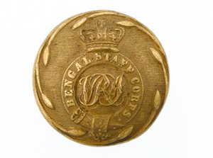 Button, Bengal Staff Corps, 1861-1876