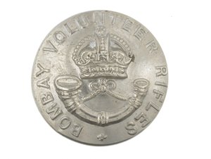 Button, Bombay Volunteer Rifles, 1901-1947