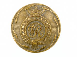 Button, Madras Staff Corps, 1861-1876