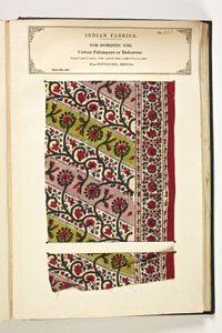 Cotton Palempore or Bed Cover, Fatehgarh, Uttar Pradesh, India, For Domestic Use, No. 152 from 
