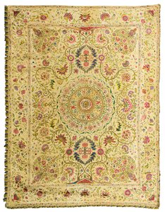 Coverlet, Mughal by Indian School
