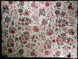 Decorative Textile, 1725-50 by Indian School