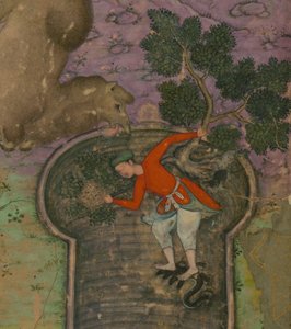(Detail) Illustration from "Anvār-i Suhaylī"