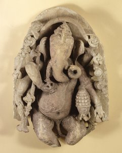 Figure of Ganapati, Chandella Dynasty by Indian School