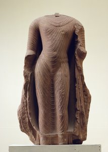 Figure of a Standing Buddha, Jamalpur, Mathura by Indian School
